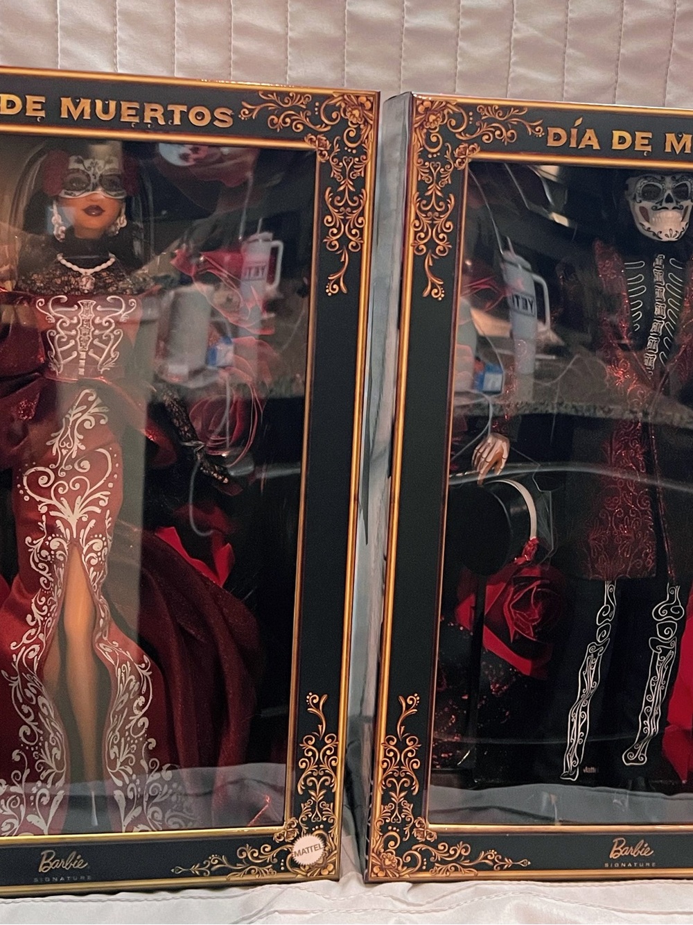 Mattel- 2026 Signature- Barbie & Ken- Dia De Muertos (Day of the Dead) Lot of 2
